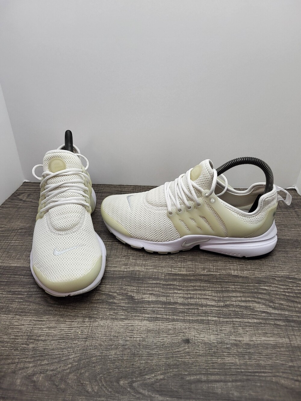 Nike Air Presto Knit Sock Shoes Sneakers White Pure Platinum Women's Size 7